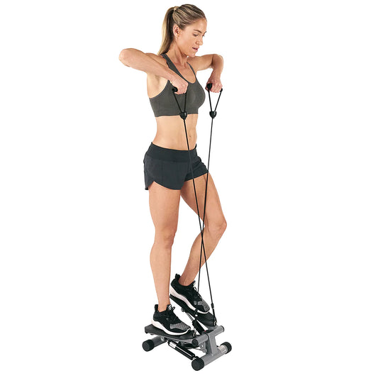 Stair Stepper Exercise Equipment with Resistance Bands