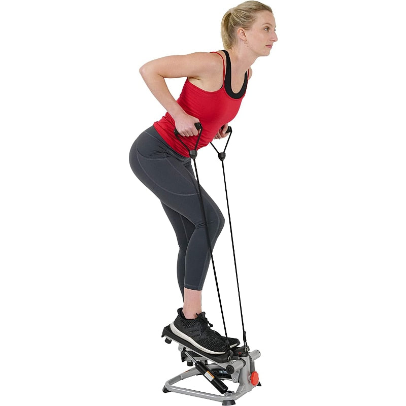 Stair Stepper Exercise Equipment with Resistance Bands